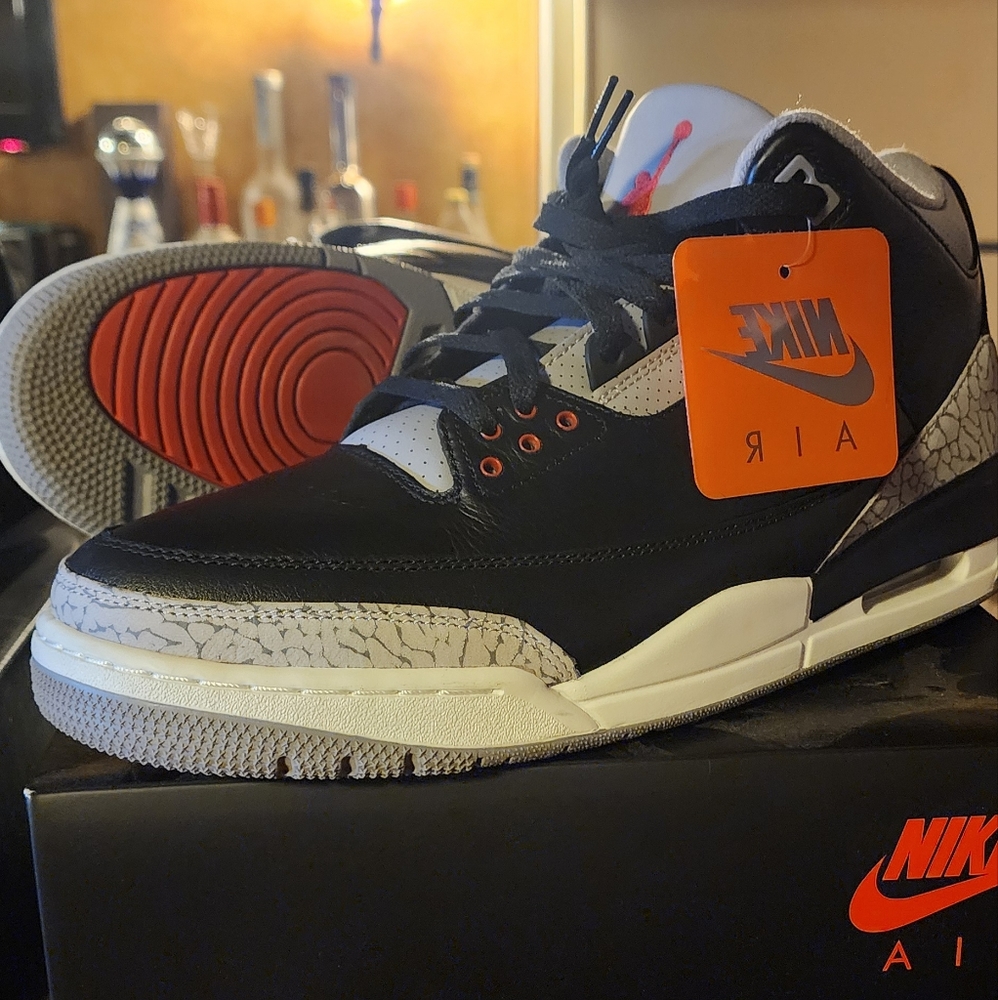Nike Air Jordan 3 Retro Black Cement Reimagined 2024